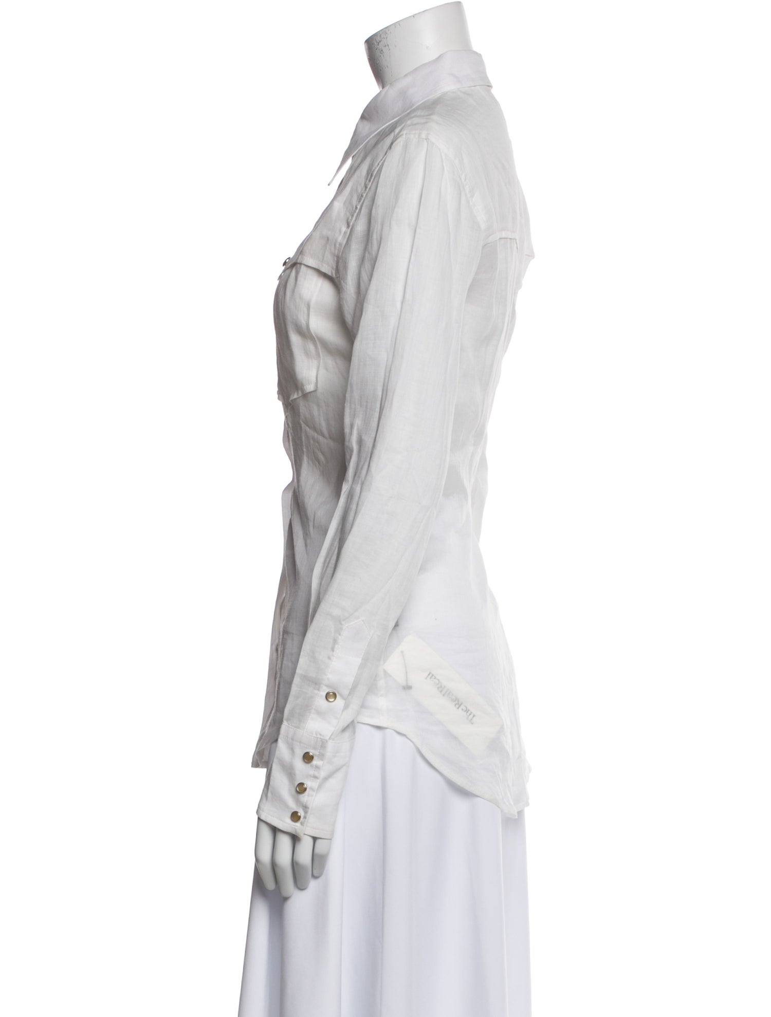 Isabel Marant Long Sleeve Button-Up Top