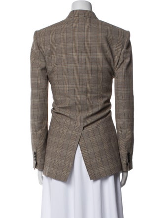 Isabel Marant Plaid Print Blazer