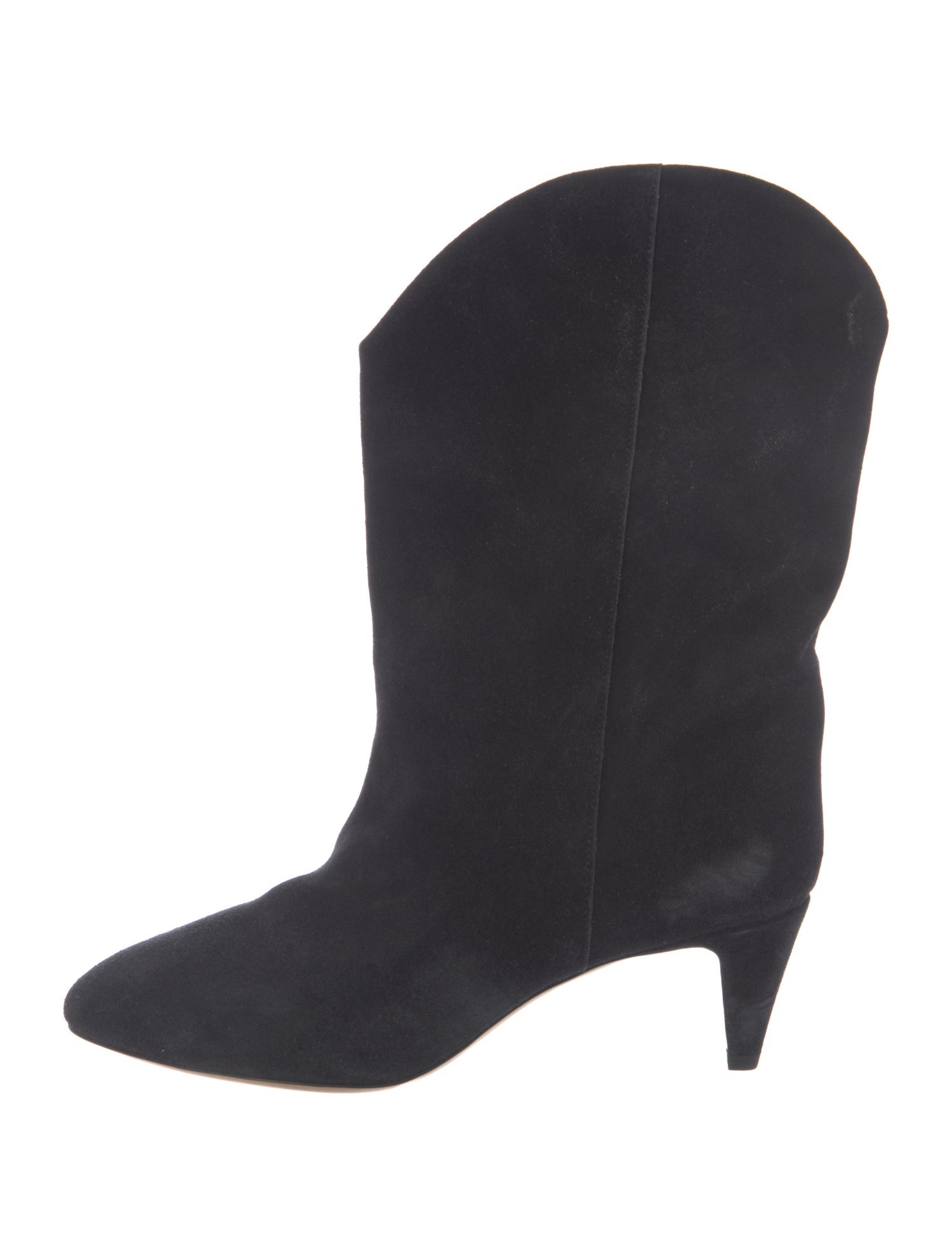 Isabel Marant Suede Western Boots