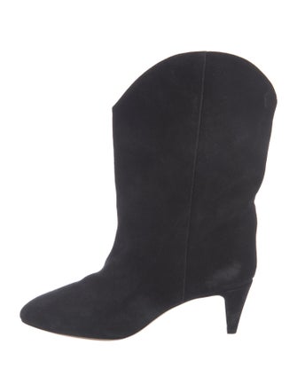 Isabel Marant Suede Western Boots