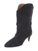 Isabel Marant Suede Western Boots
