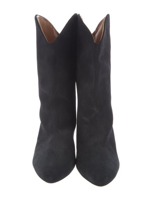 Isabel Marant Suede Western Boots