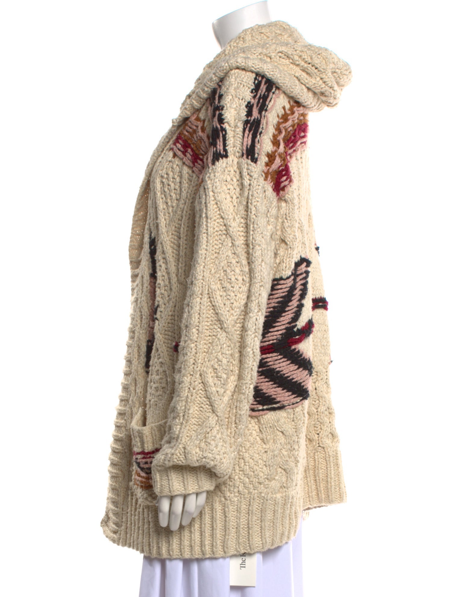 Isabel Marant Printed V-Neck Sweater