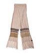 Isabel Marant Checkered Print Wool Scarf