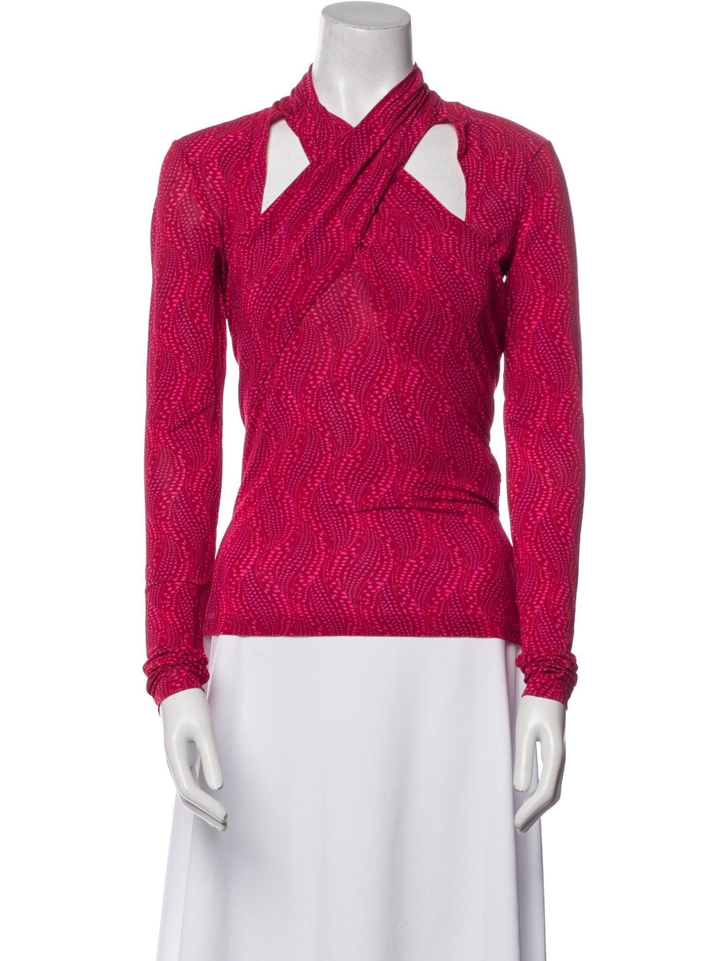 Isabel Marant Printed V-Neck Sweatshirt