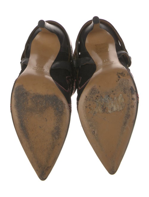 Isabel Marant Suede Printed Moto Boots