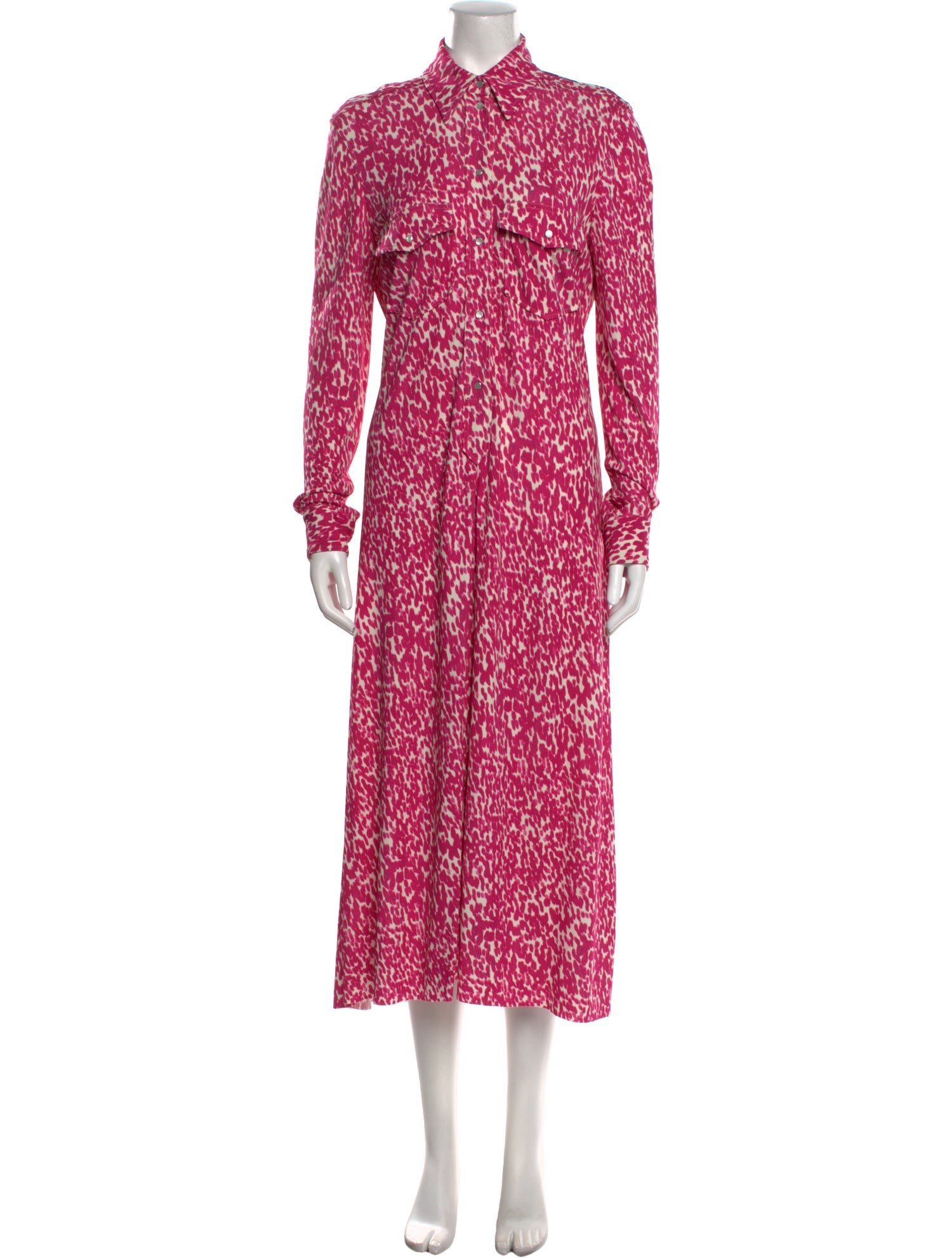 Isabel Marant Printed Long Dress