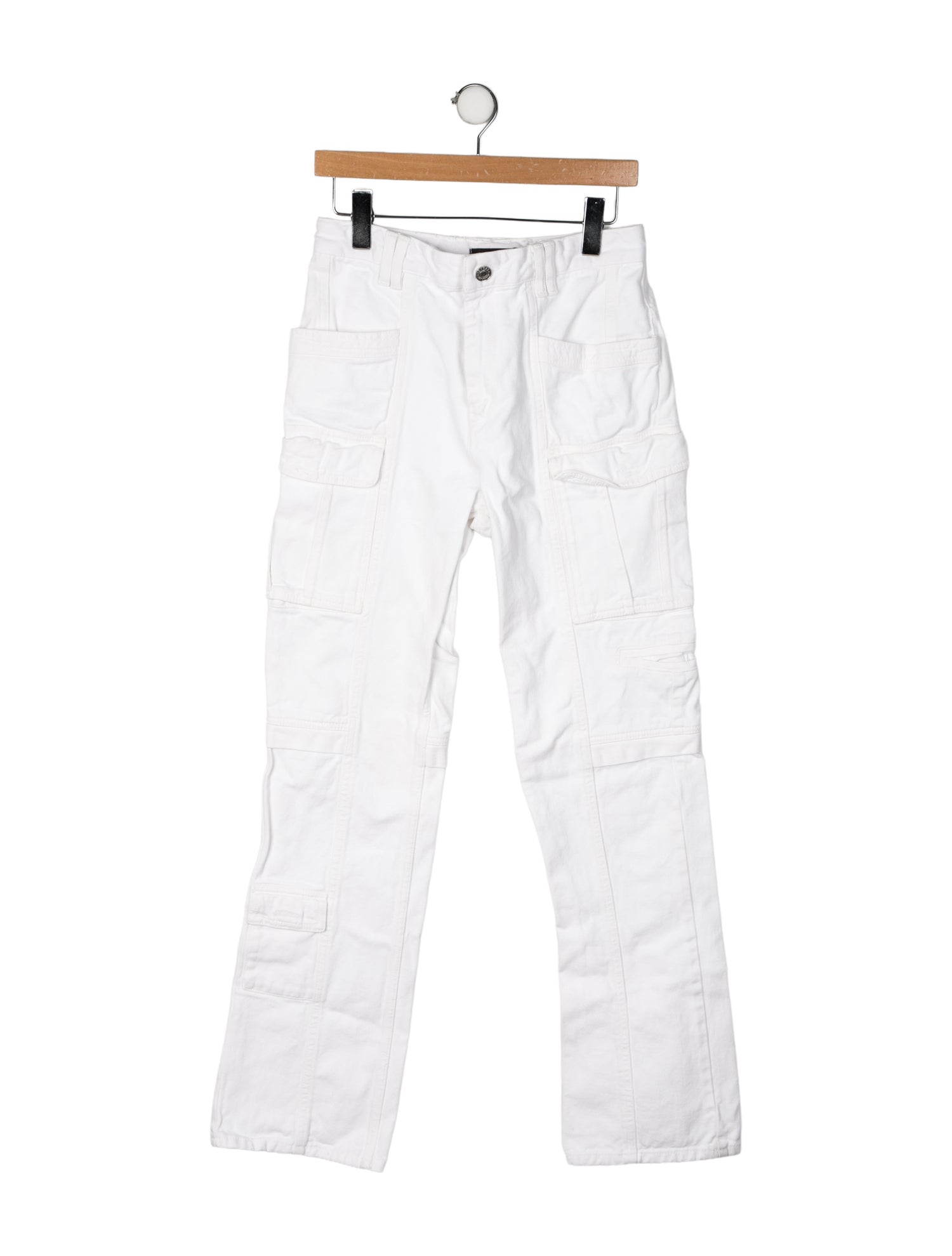 Isabel Marant High-Rise Straight Leg Jeans