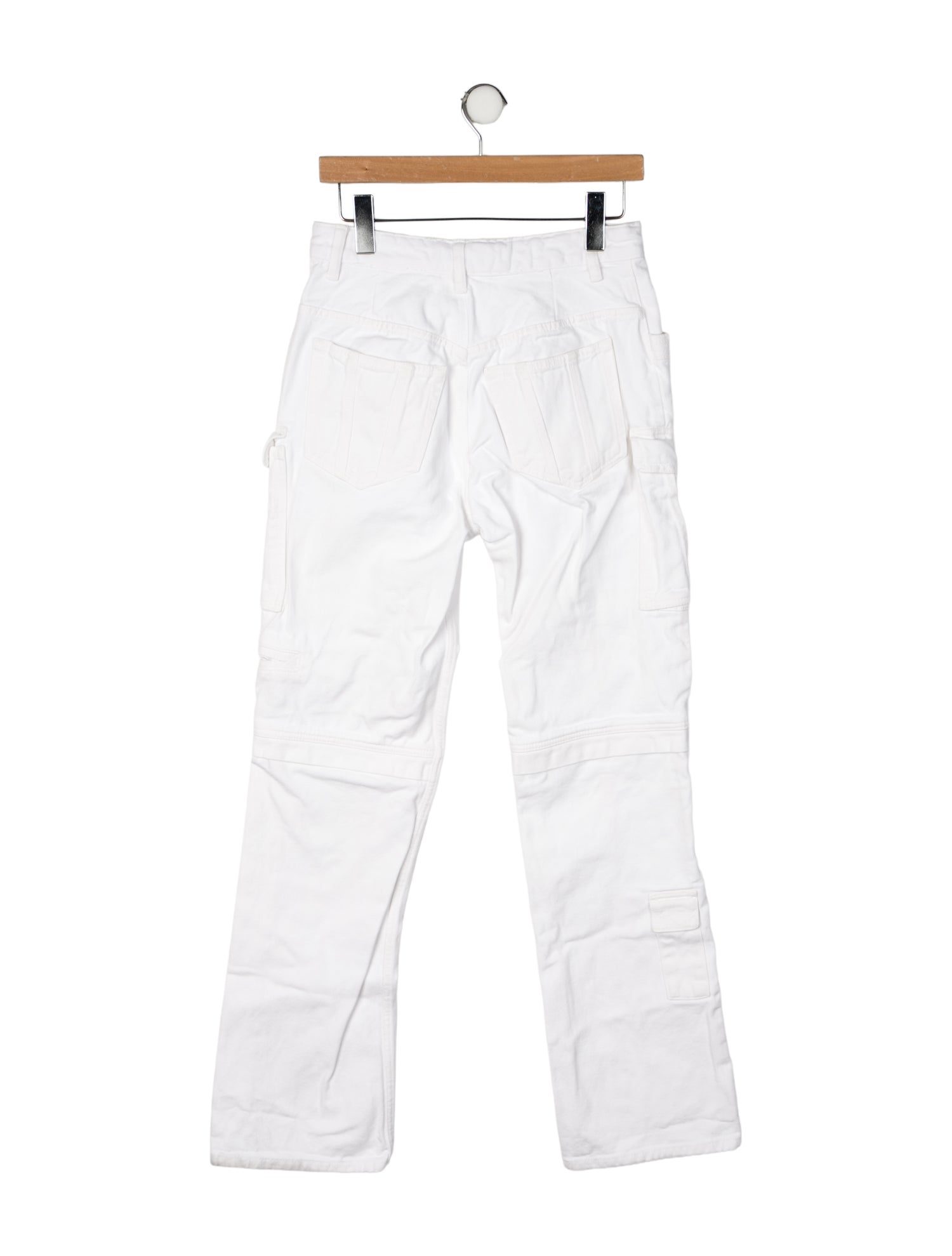 Isabel Marant High-Rise Straight Leg Jeans