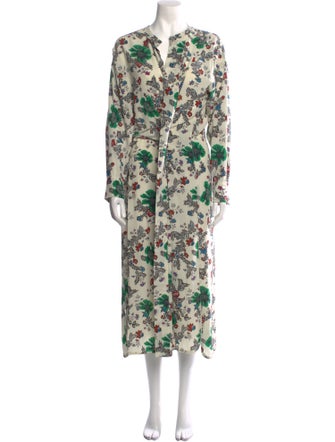 Isabel Marant Floral Print Long Dress