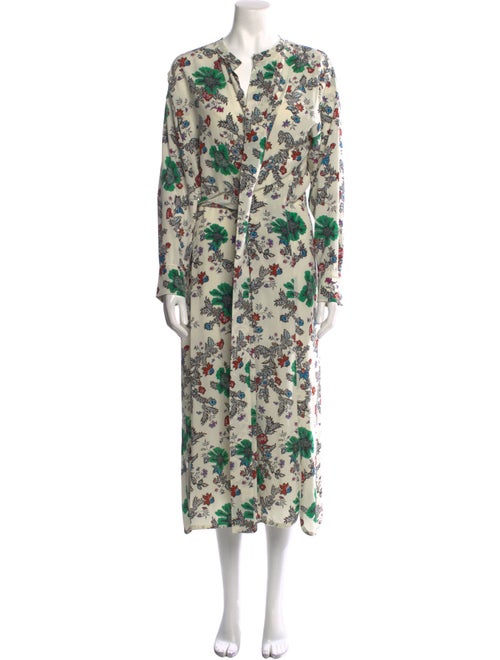 Isabel Marant Floral Print Long Dress
