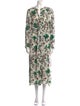 Isabel Marant Floral Print Long Dress