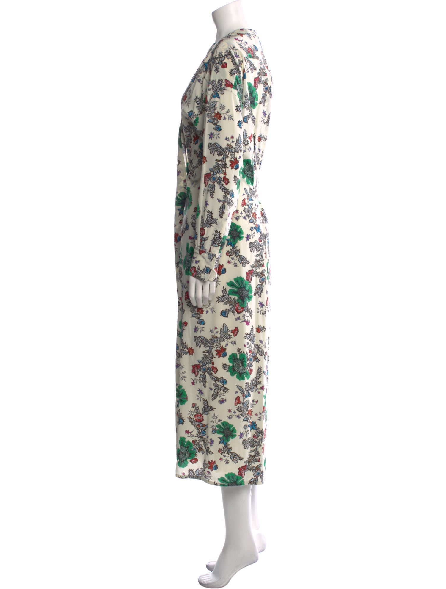 Isabel Marant Floral Print Long Dress