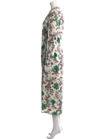 Isabel Marant Floral Print Long Dress