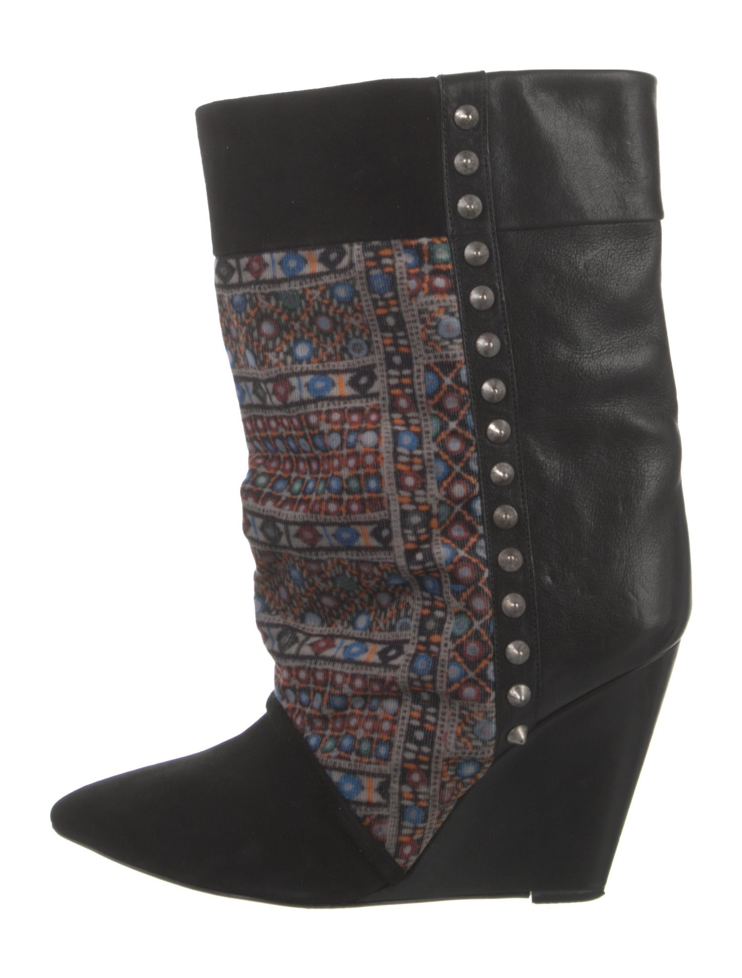 Isabel Marant Leather Patterned Boots
