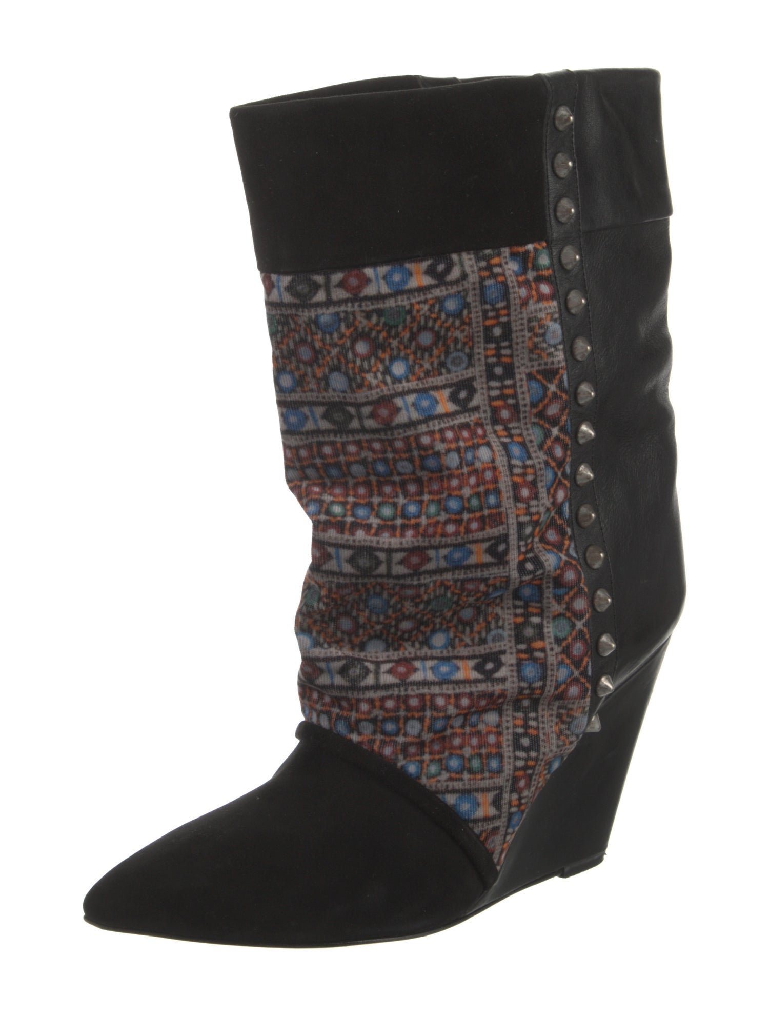 Isabel Marant Leather Patterned Boots