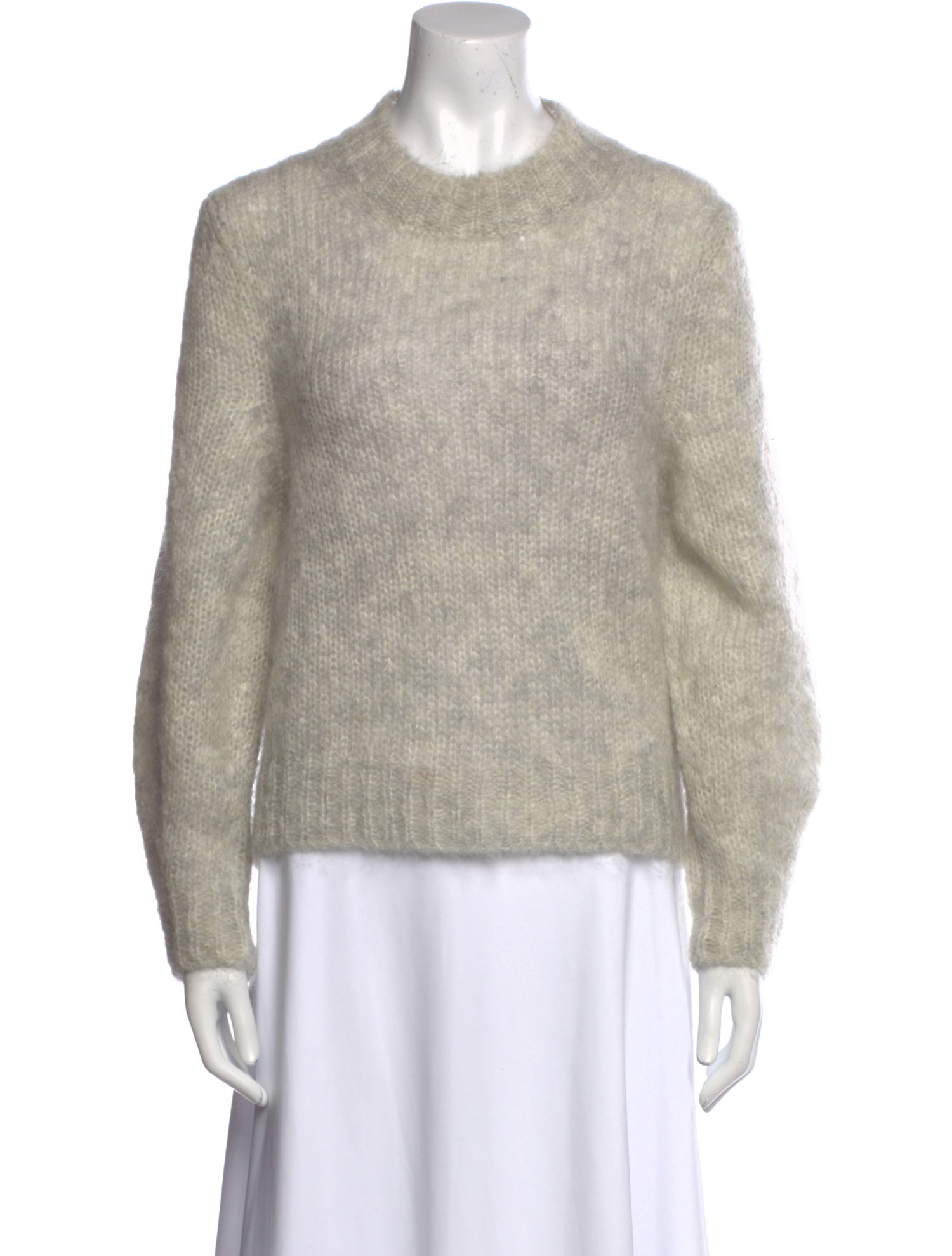 Isabel Marant Kid Mohair Crew Neck Sweater