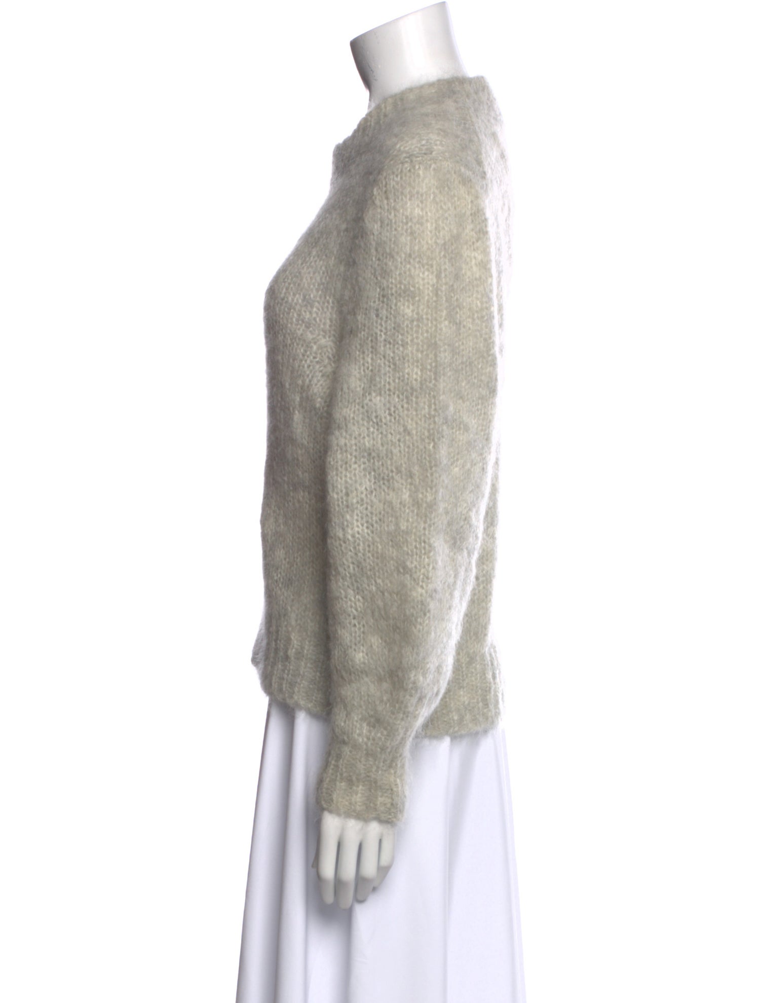 Isabel Marant Kid Mohair Crew Neck Sweater