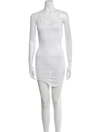 Isabel Marant Scoop Neck Mini Dress