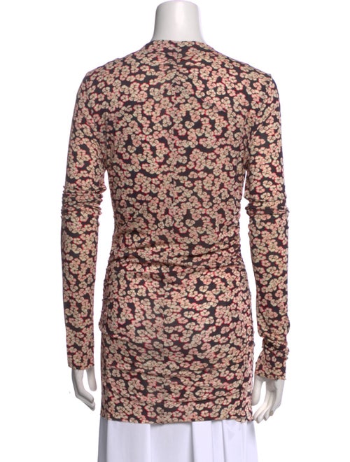 Isabel Marant Animal Print V-Neck Tunic