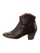 Isabel Marant Leather Western Boots