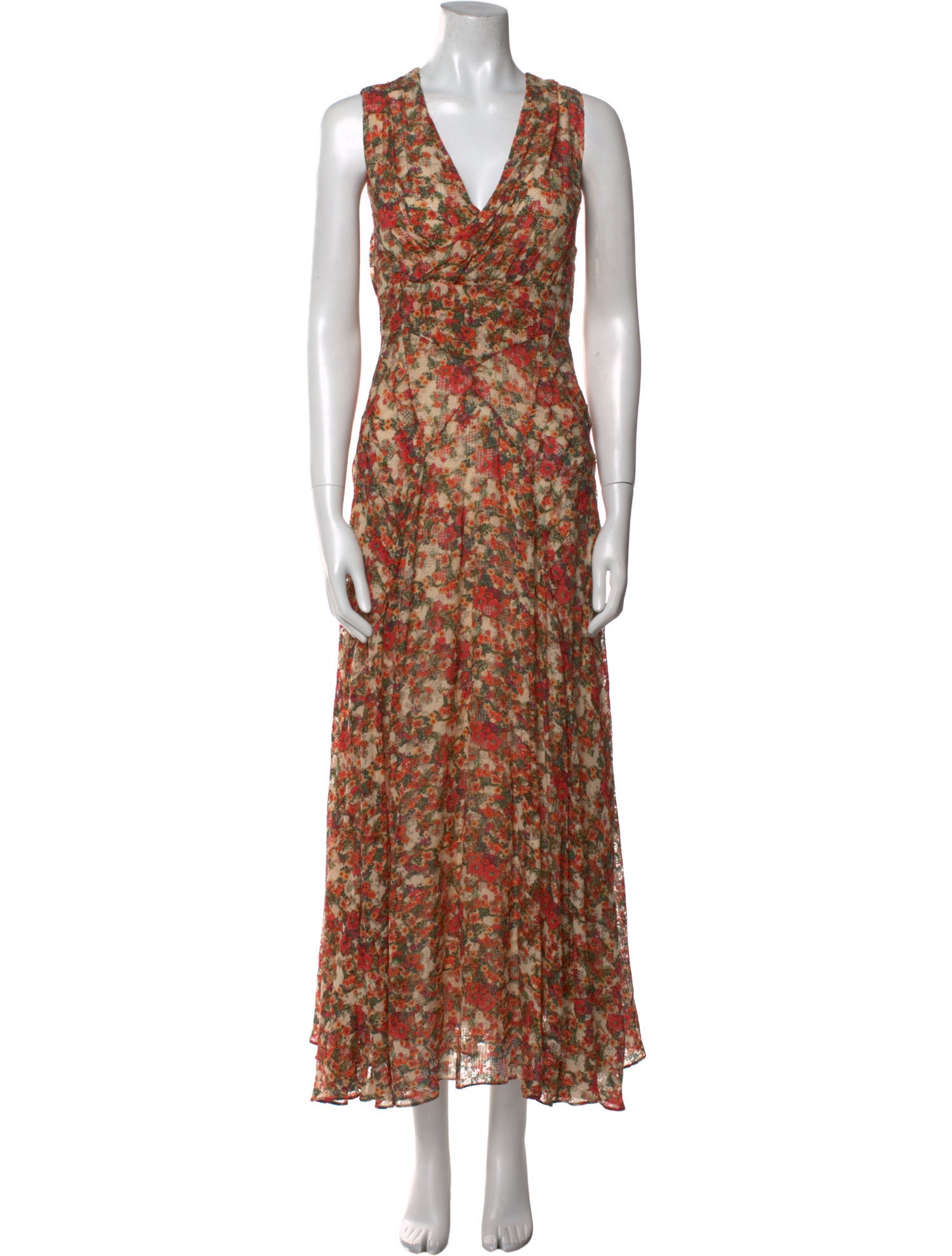 Isabel Marant Floral Print Long Dress