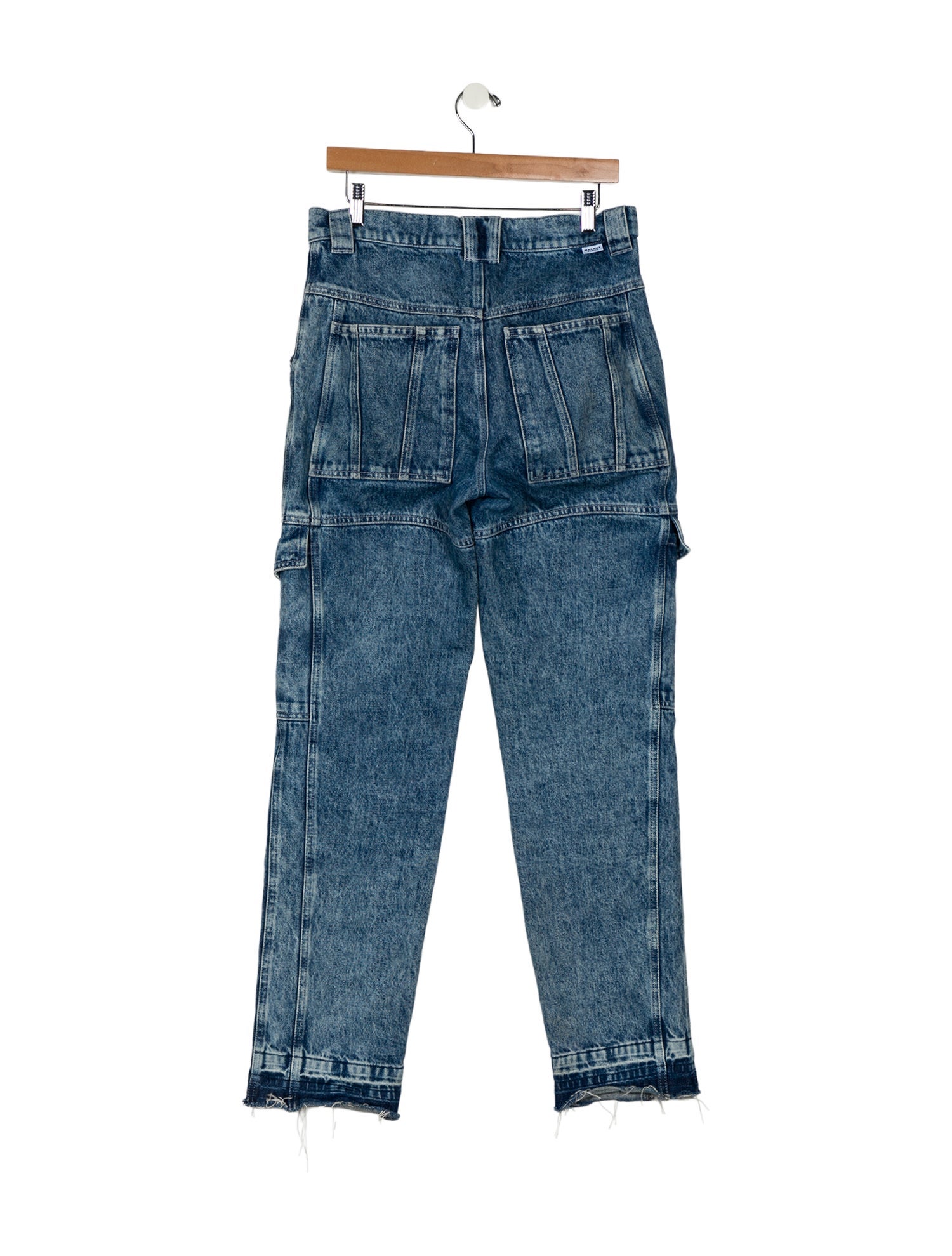 Isabel Marant High-Rise Straight Leg Jeans