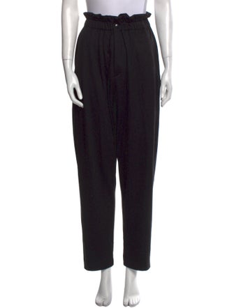 Isabel Marant Virgin Wool Straight Leg Pants