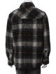 Isabel Marant Wool Plaid Print Peacoat