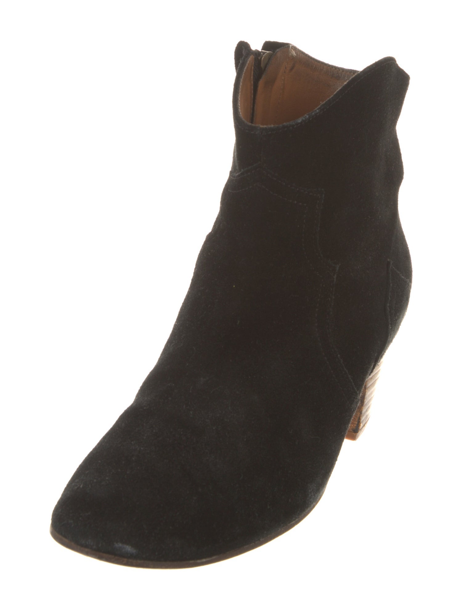Isabel Marant Suede Western Boots