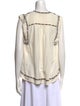 Isabel Marant Silk Scoop Neck Blouse
