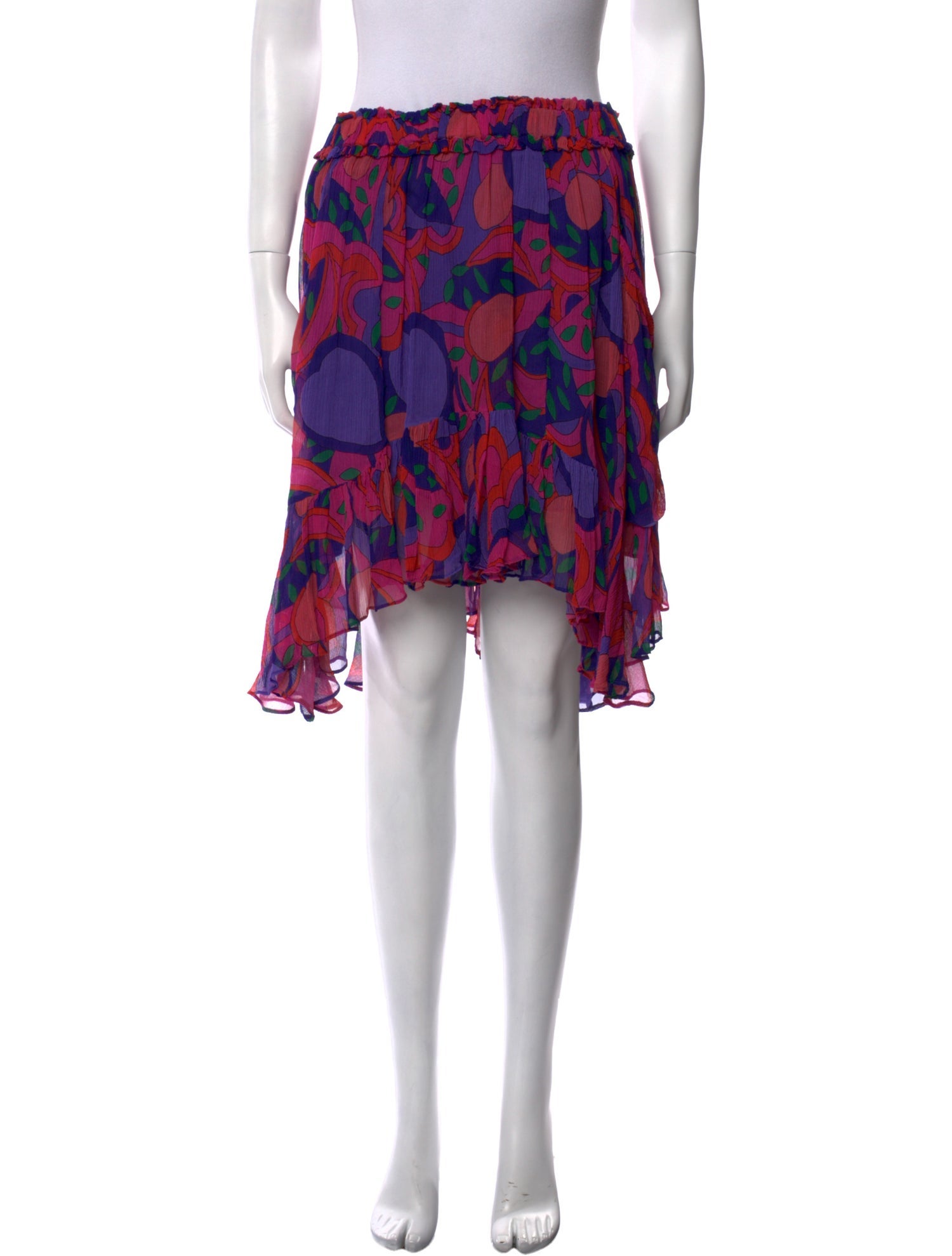 Isabel Marant Silk Knee-Length Skirt