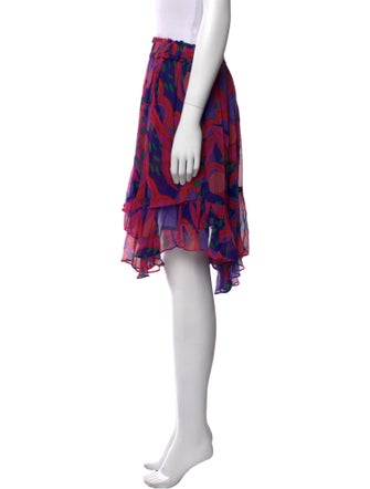 Isabel Marant Silk Knee-Length Skirt
