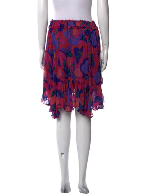 Isabel Marant Silk Knee-Length Skirt