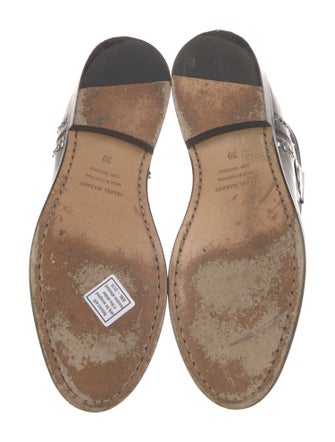 Isabel Marant Leather Studded Accents Combat Boots