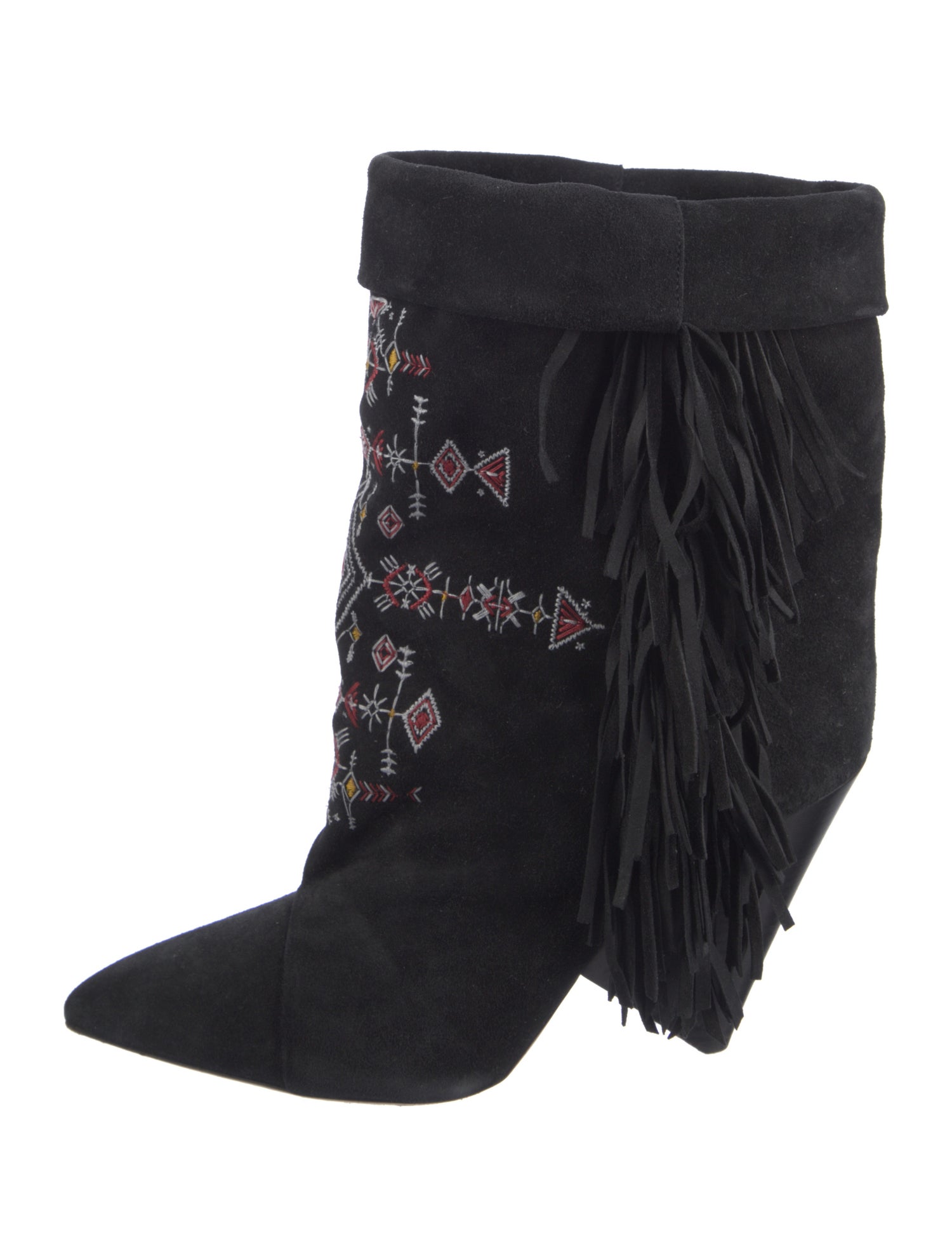 Isabel Marant Suede Patterned Boots