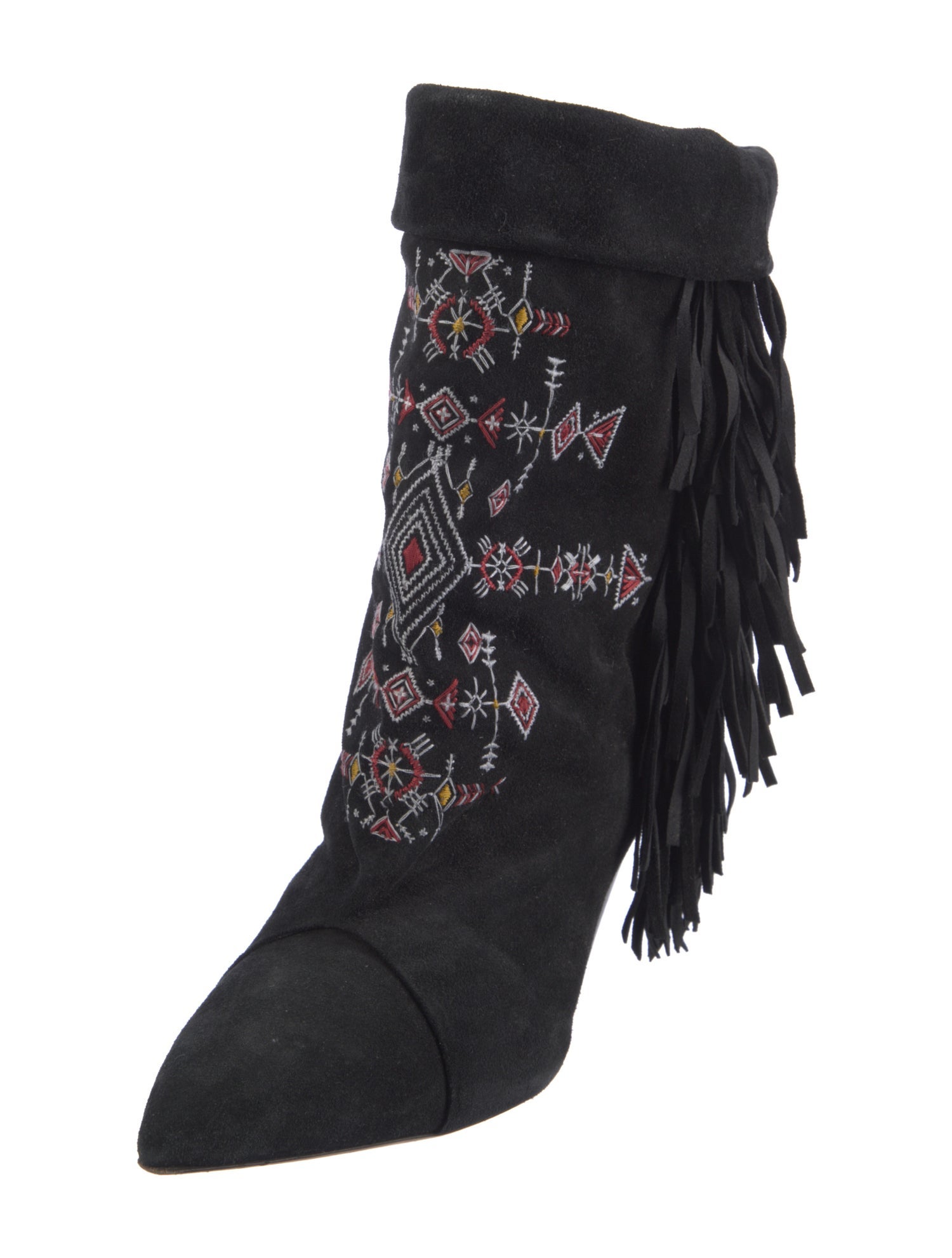 Isabel Marant Suede Patterned Boots