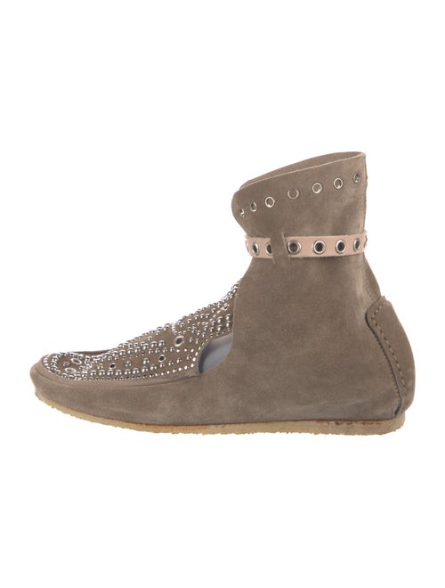Isabel Marant Suede Studded Accents Boots