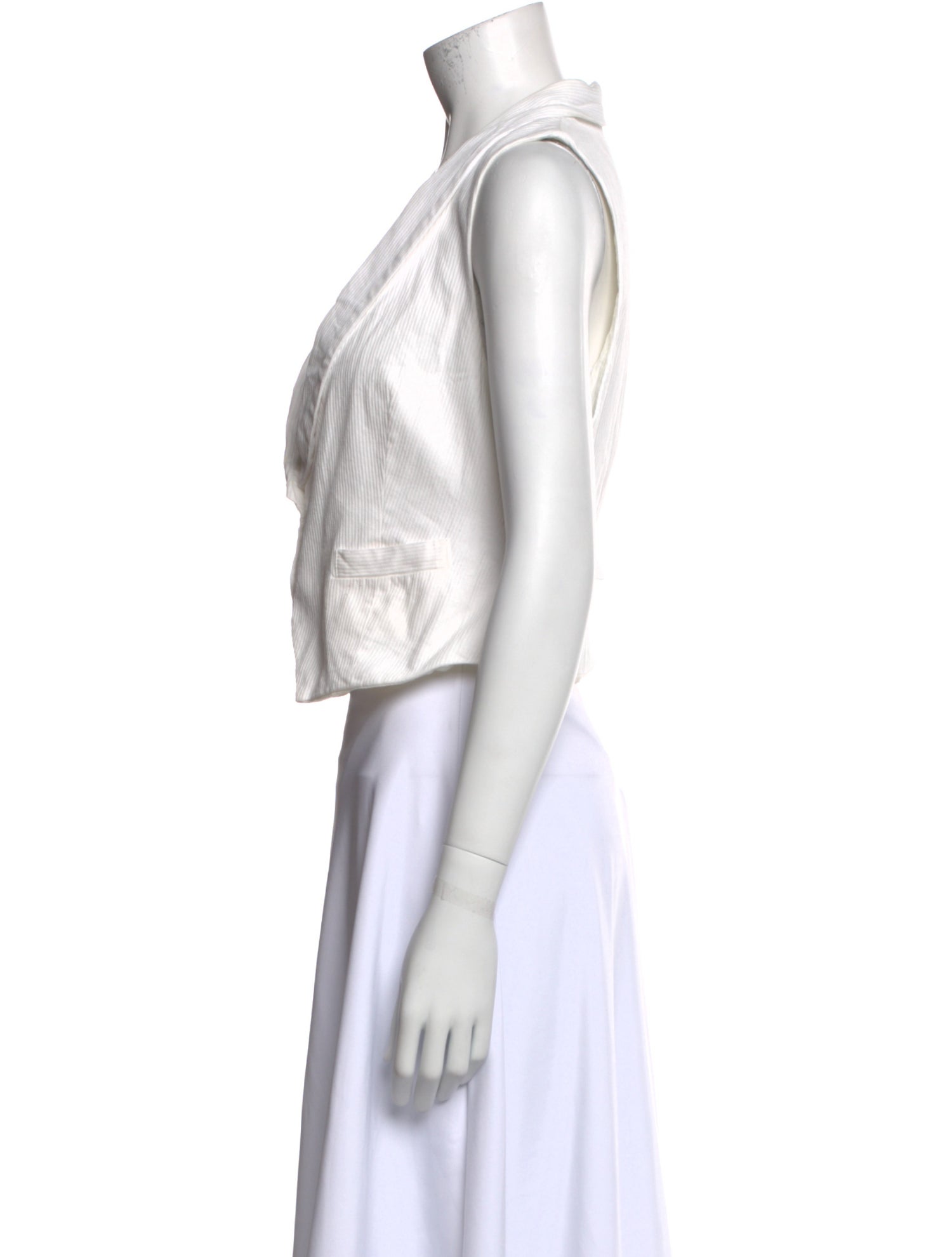 Étoile Isabel Marant Cowl Neck Sleeveless Crop Top