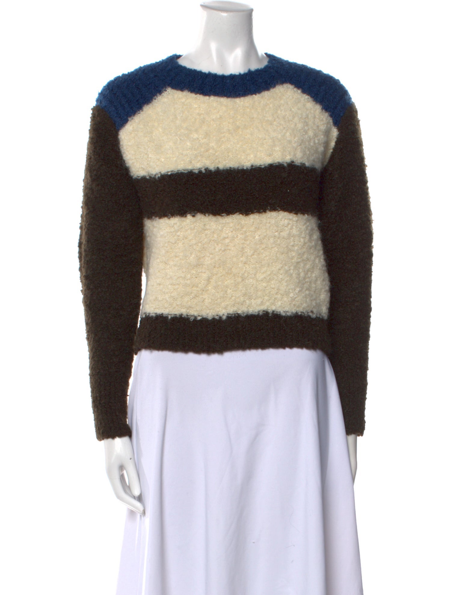 Isabel Marant Striped Crew Neck Sweater