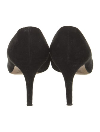 Isabel Marant Suede Bow Accents Pumps