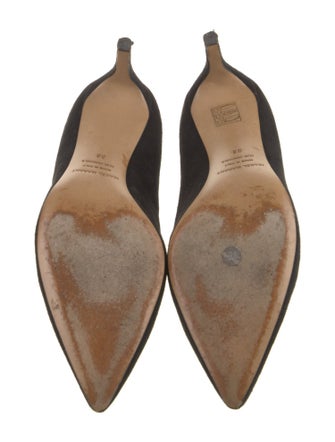 Isabel Marant Suede Bow Accents Pumps