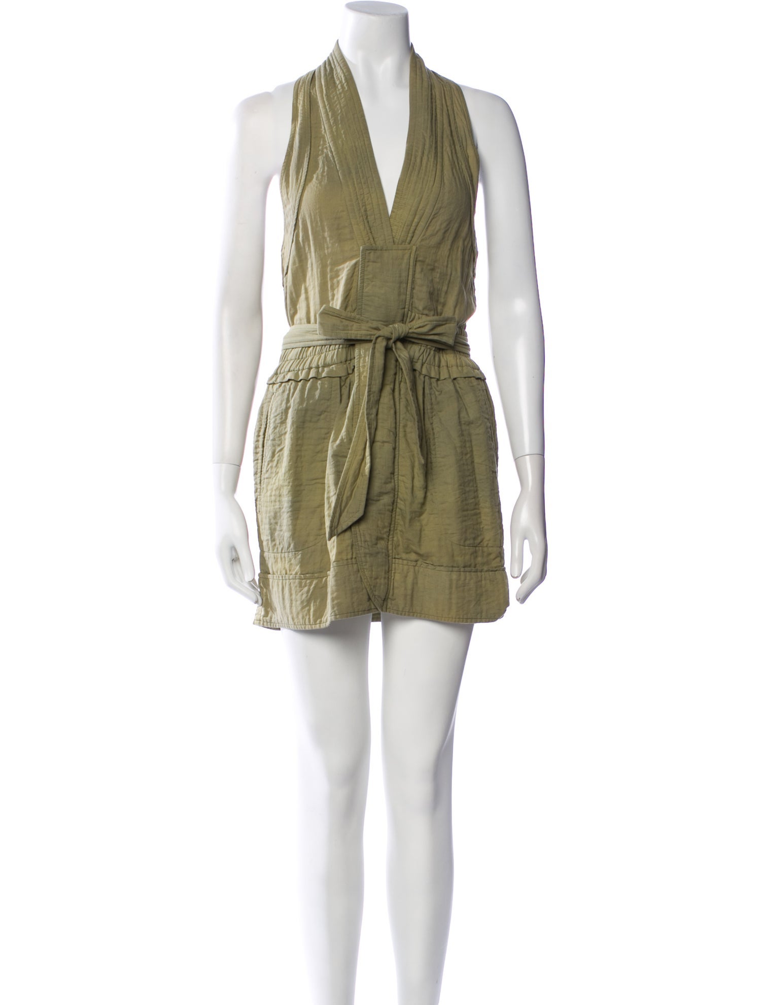 Isabel Marant V-Neck Mini Dress