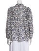 Isabel Marant Silk Floral Print Blouse