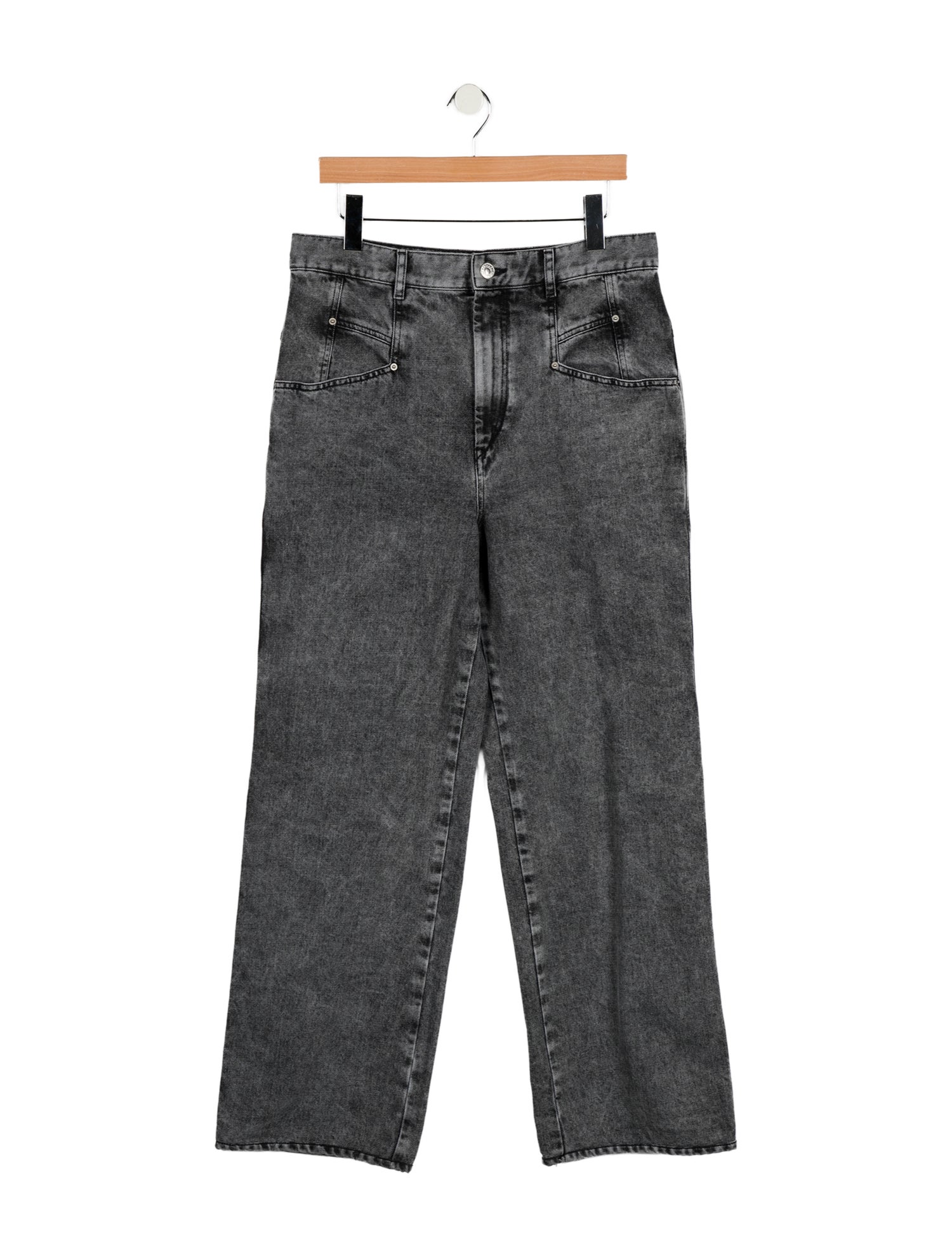Isabel Marant High-Rise Wide Leg Jeans
