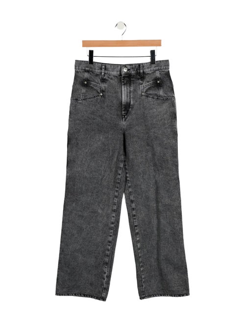 Isabel Marant High-Rise Wide Leg Jeans