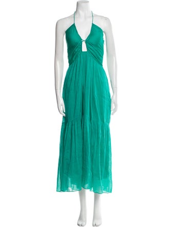 Isabel Marant Halterneck Knee-Length Dress