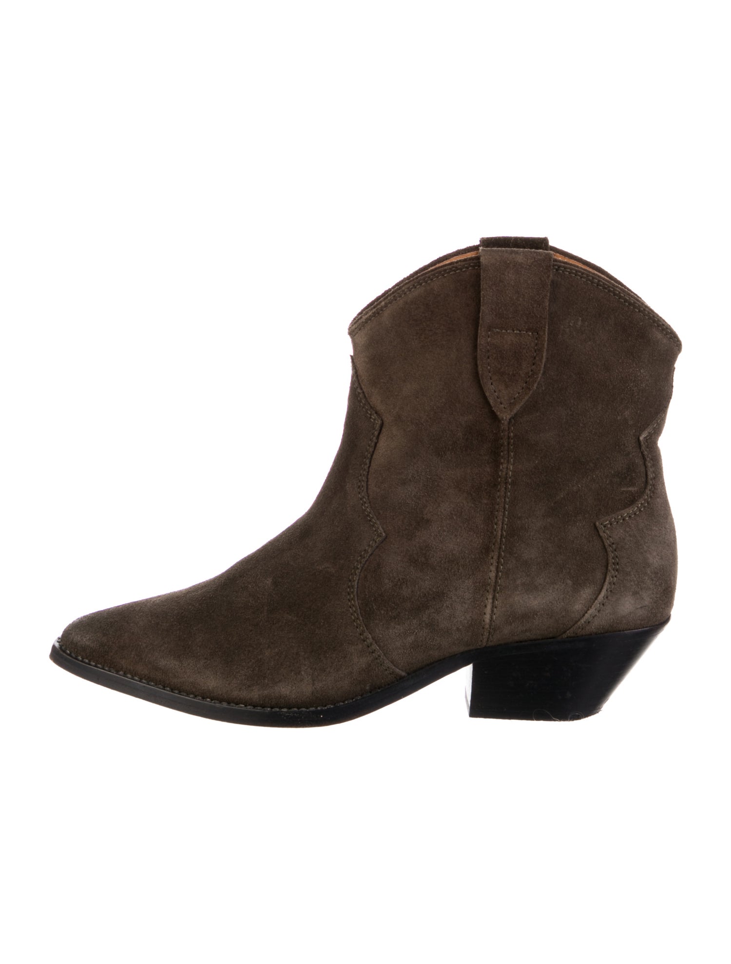 Isabel Marant Suede Western Boots