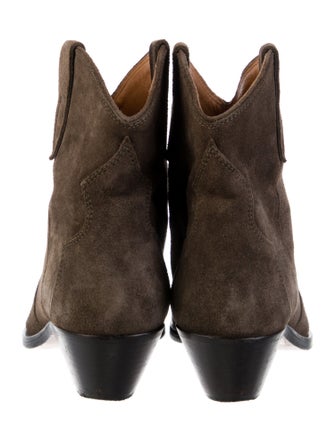 Isabel Marant Suede Western Boots