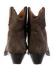 Isabel Marant Suede Western Boots